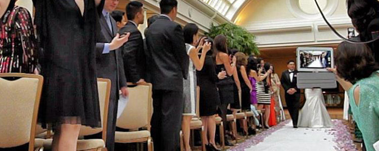 Gafes em casamento